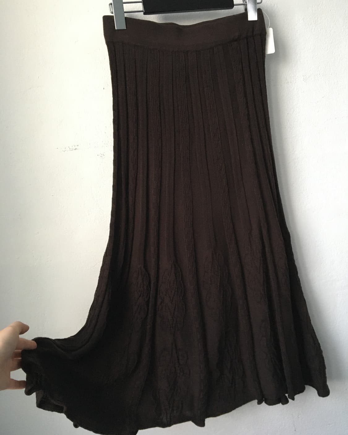 Pattern point knit skirt 상품이미지2