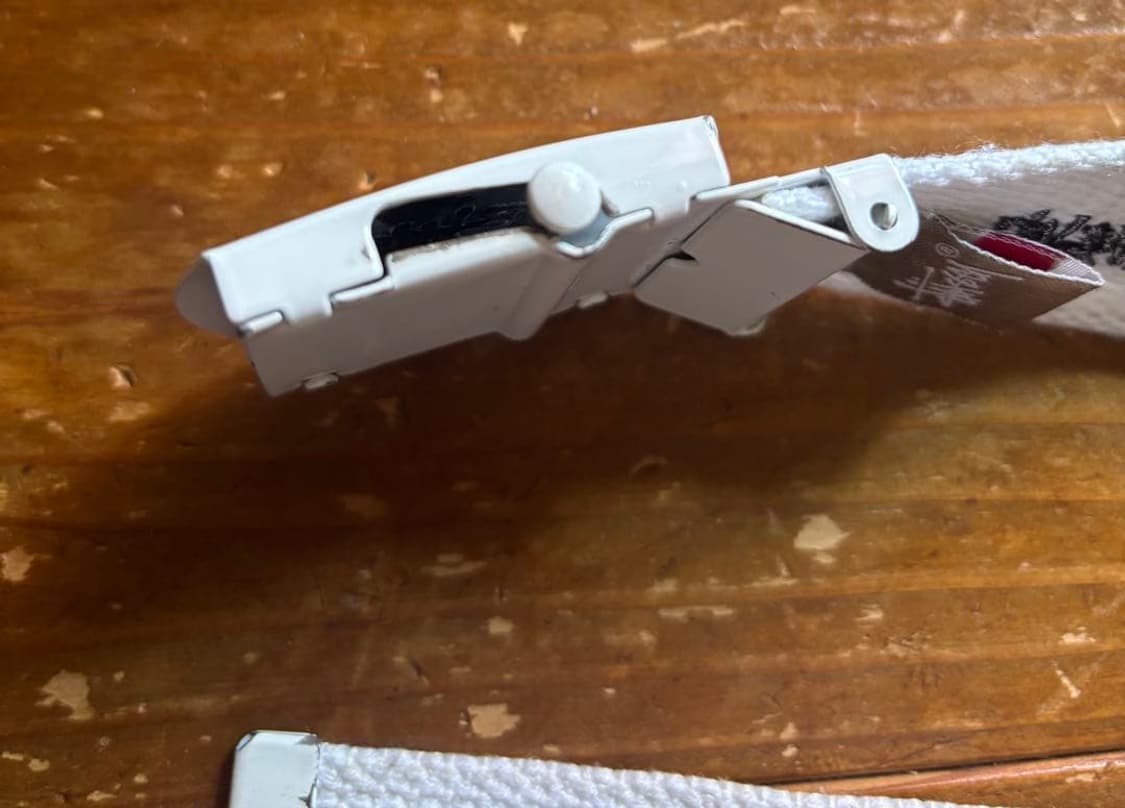 2013s 스투시 멀티 컬러 로고 웹 벨트 화이트 상품이미지4