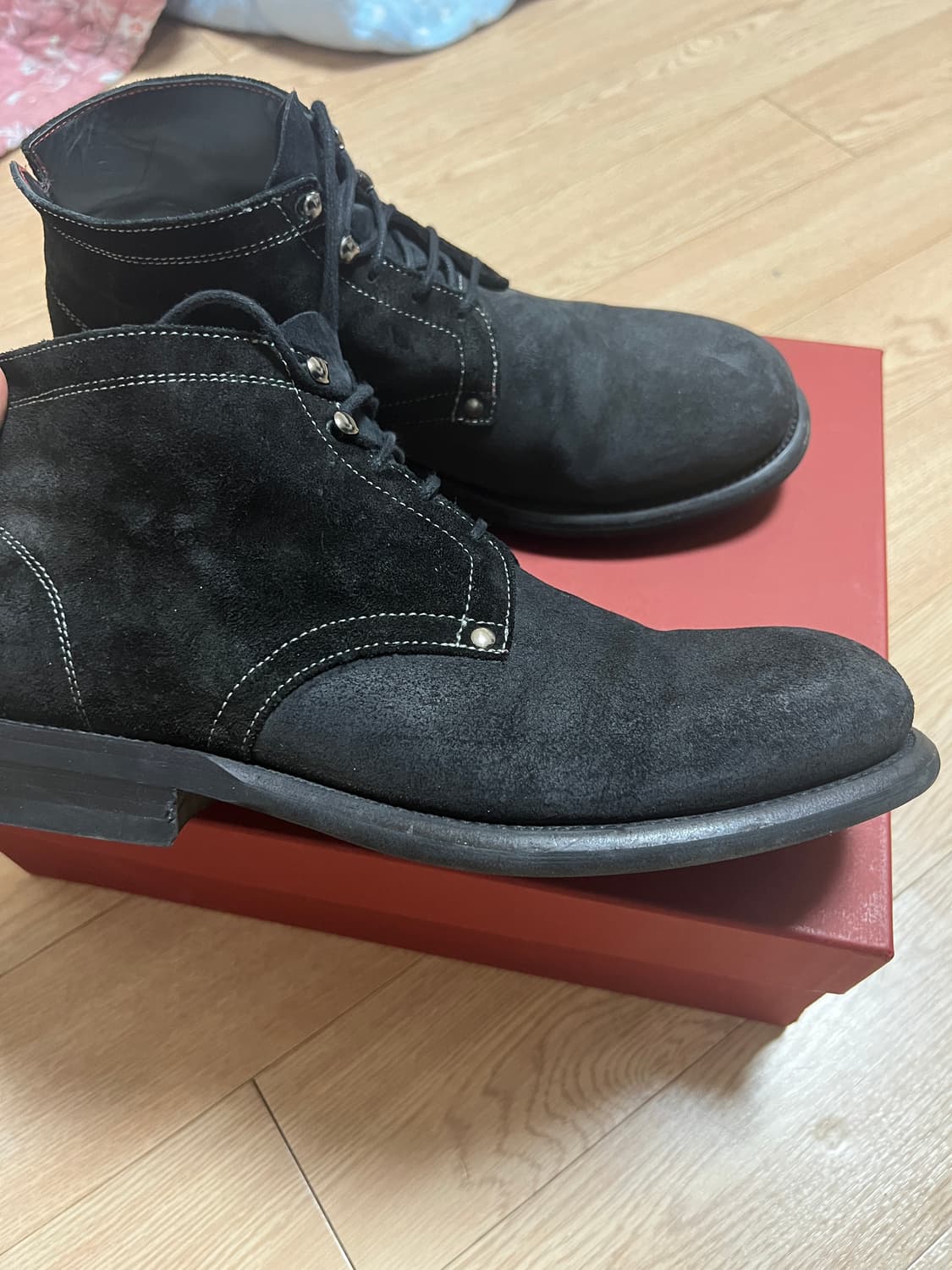 그라더스 grds 부츠02 블랙 255 스웨이드 상품이미지3