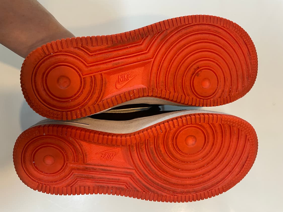 나이키 에어포스 1 블랙/퍼플/오렌지 225mm 상품이미지4