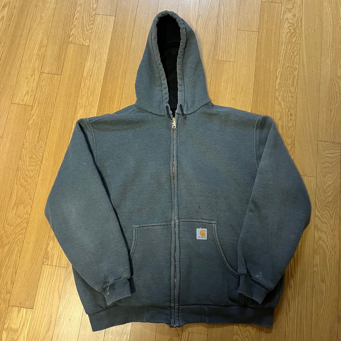 [XL] 00s 빈티지 칼하트 J149 써멀 후드집업 CHH 상품이미지1