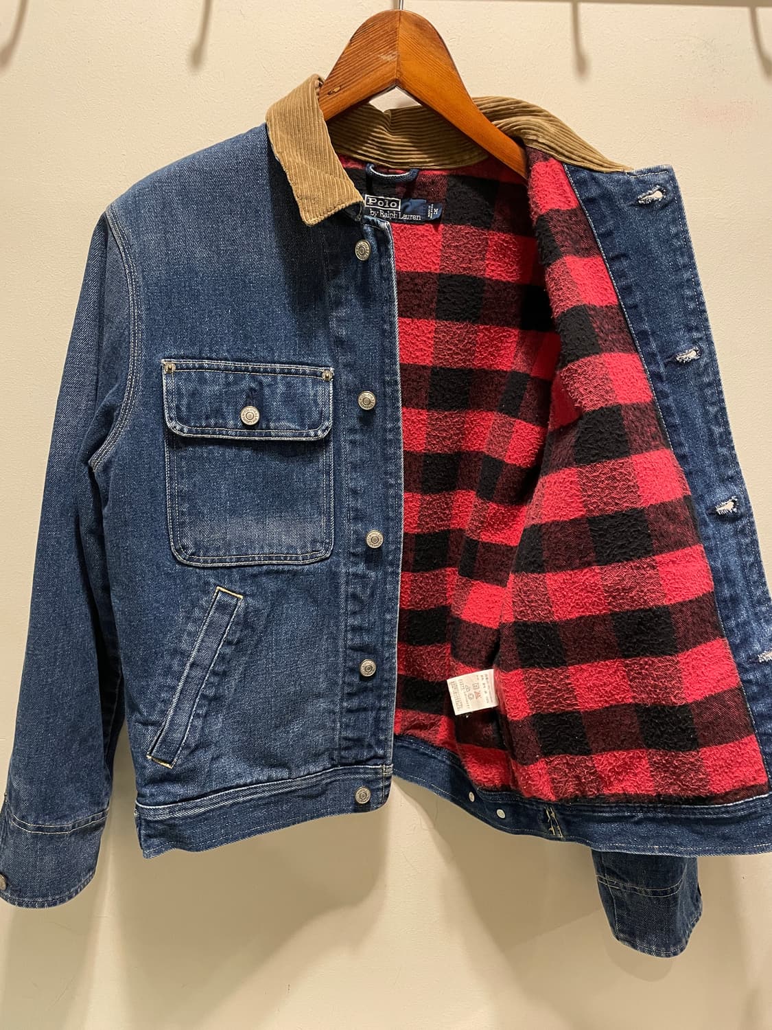 폴로 덩가리 데님자켓 M 상품이미지7