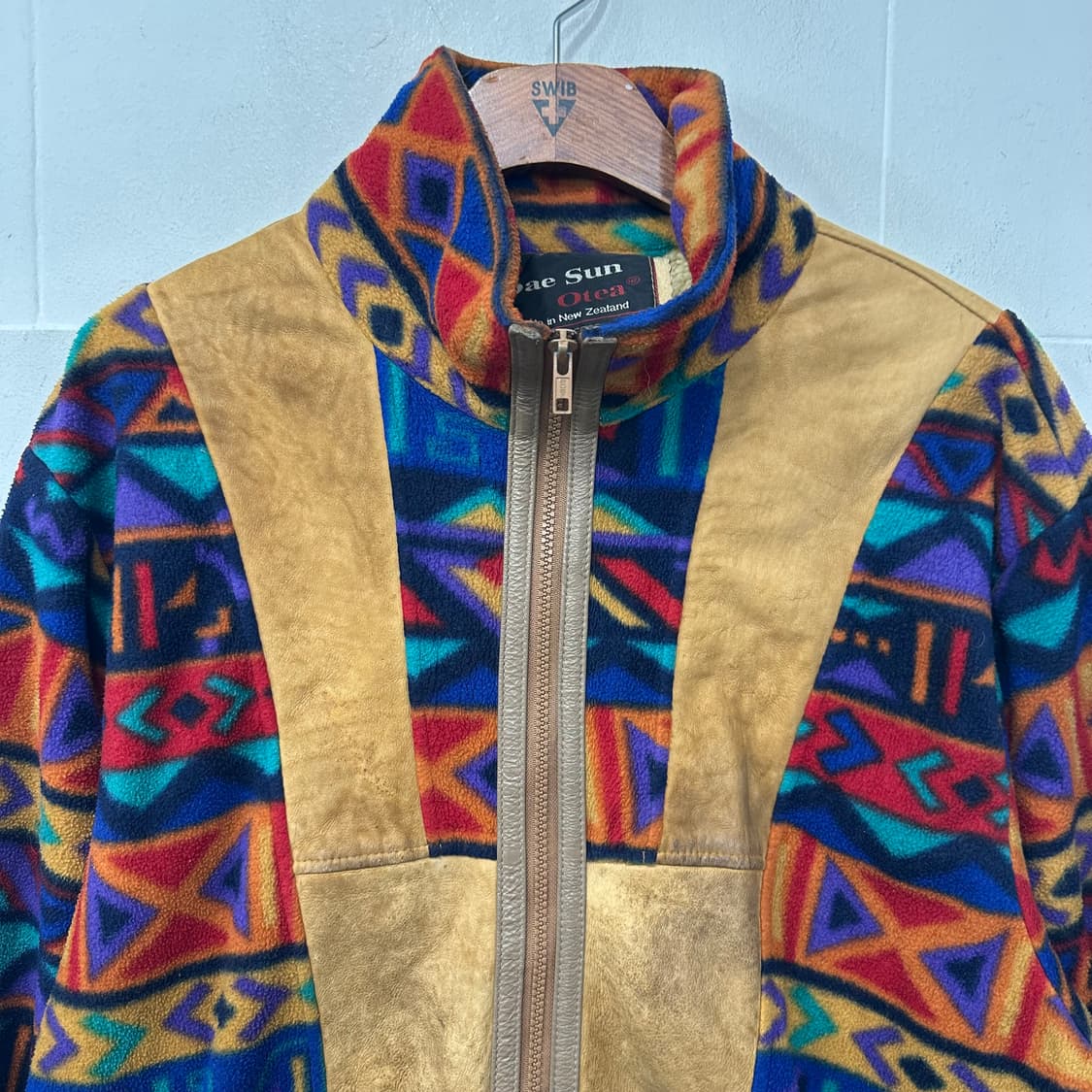 빈티지 뉴질랜드 램스킨 플리스 자켓 상품이미지2