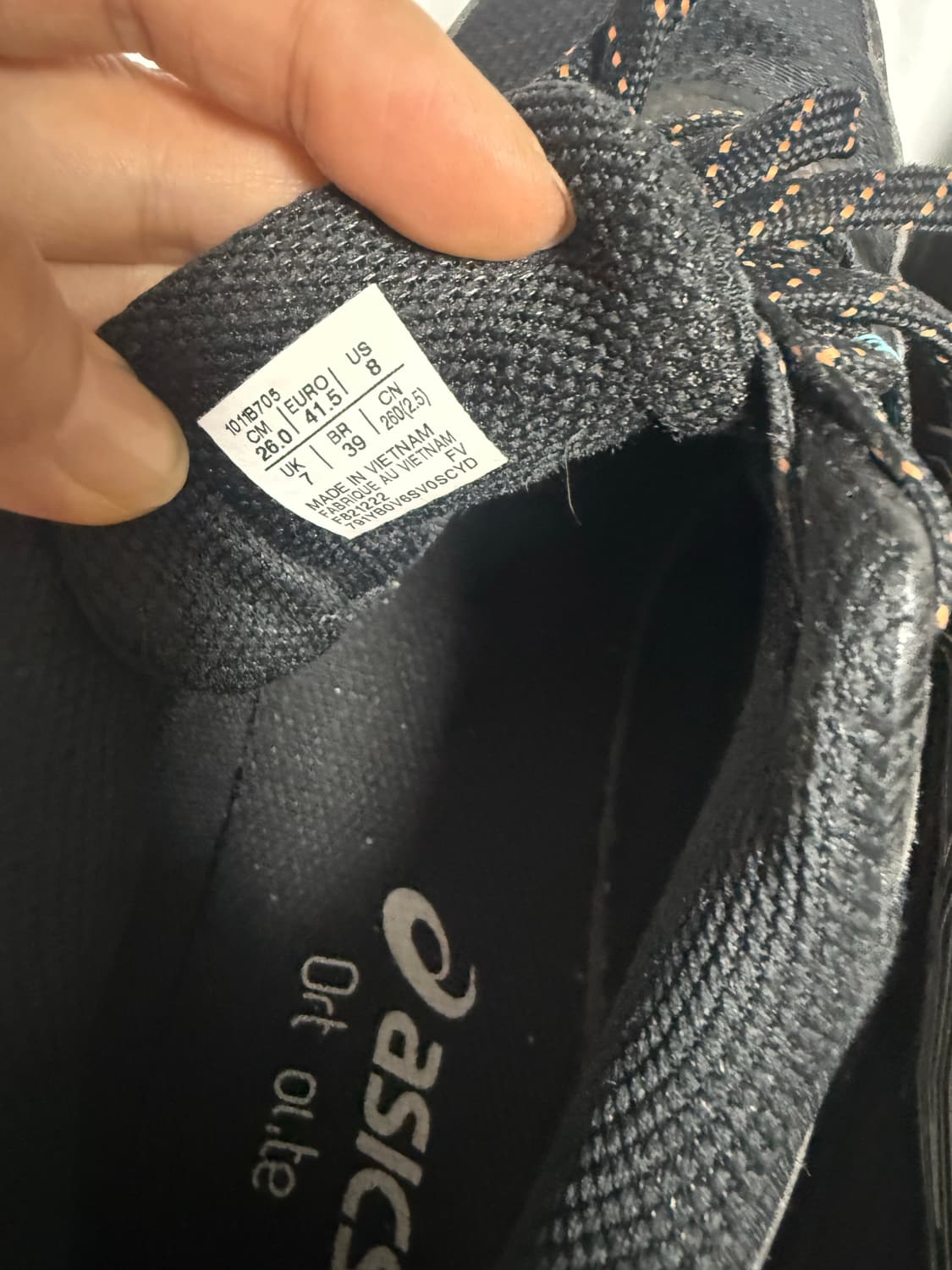 ASICS GEL-VENTURE 9 블랙 아쿠아 250 상품이미지7