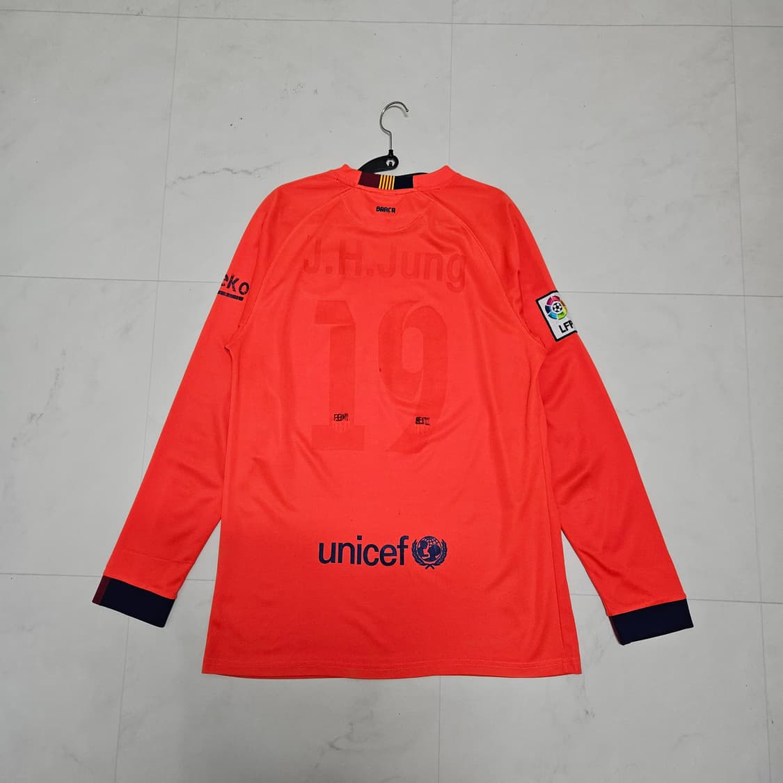 전투용) 바르셀로나 14/15 홈 유니폼 상하의 세트 상품이미지2