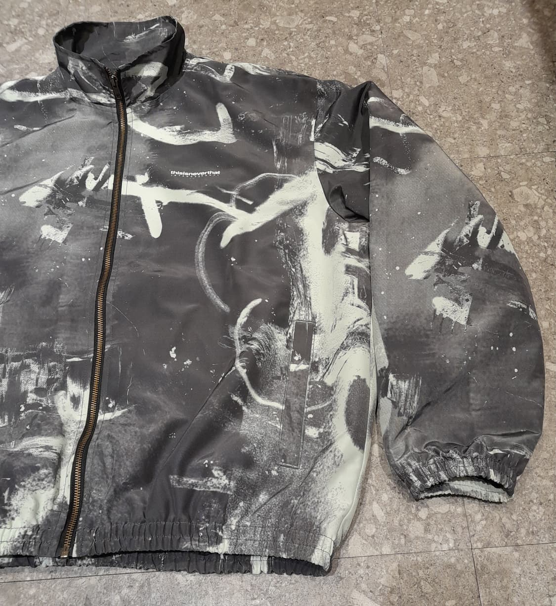 💥디스이즈네버댓 바람막이 팀 자켓 블랙 (M) 상품이미지3