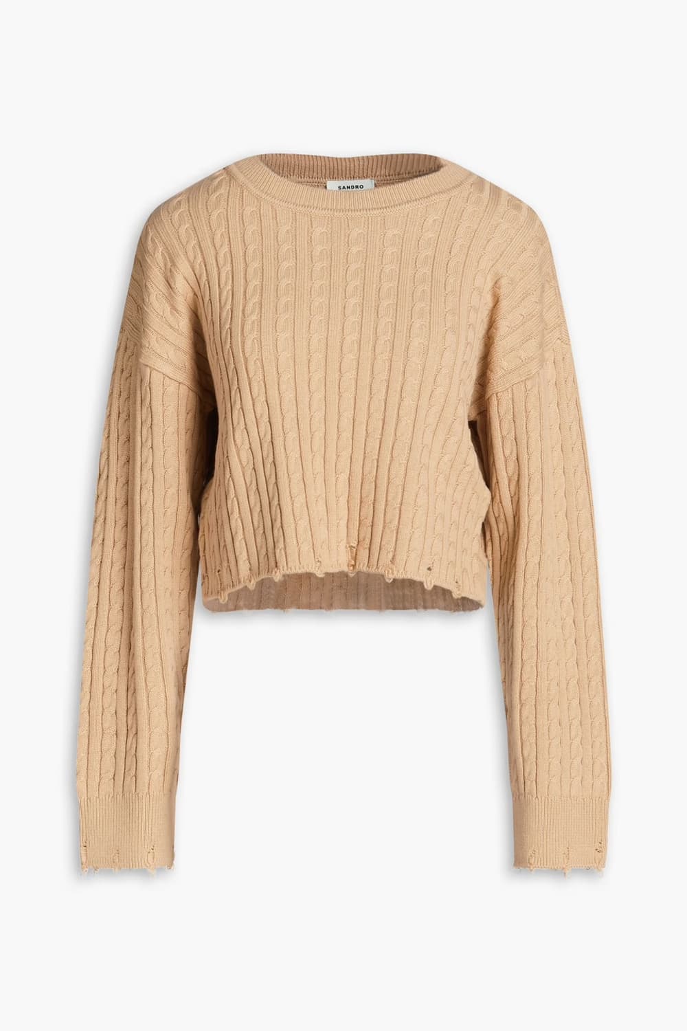 <실착 2회> 산드로(Sandro) 케이블 니트 스웨터 (36) 상품이미지3