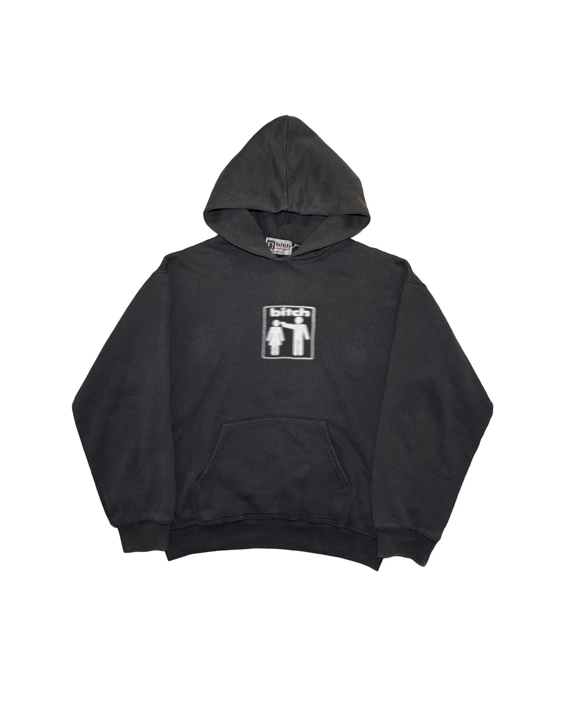 00‘s bitch skateboard 블러 후드 상품이미지1