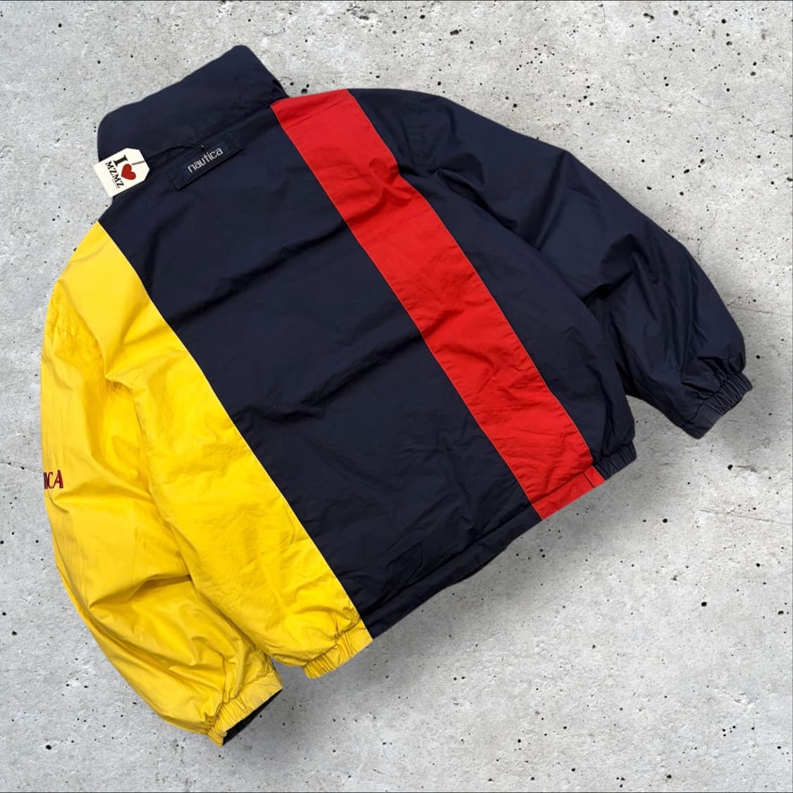 [S] 노티카 올드스쿨 리버시블 양면 컬러블록 패딩 자켓 B668 상품이미지2