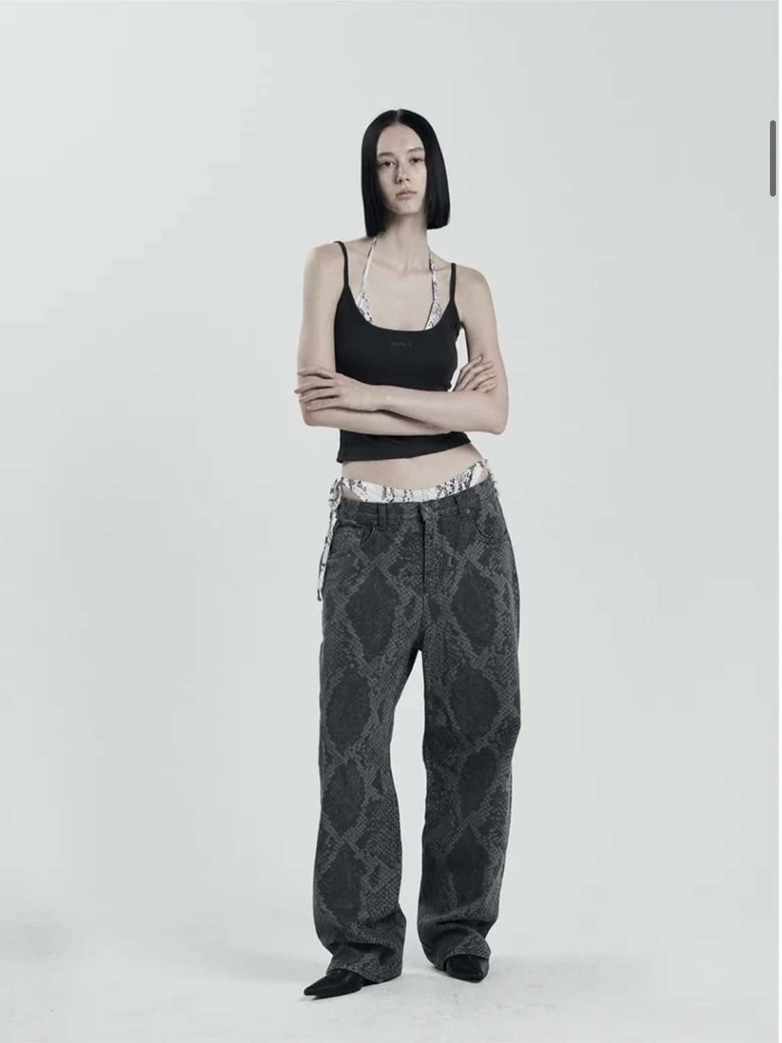오도어 Kay python pants 파이톤 바지 상품이미지2