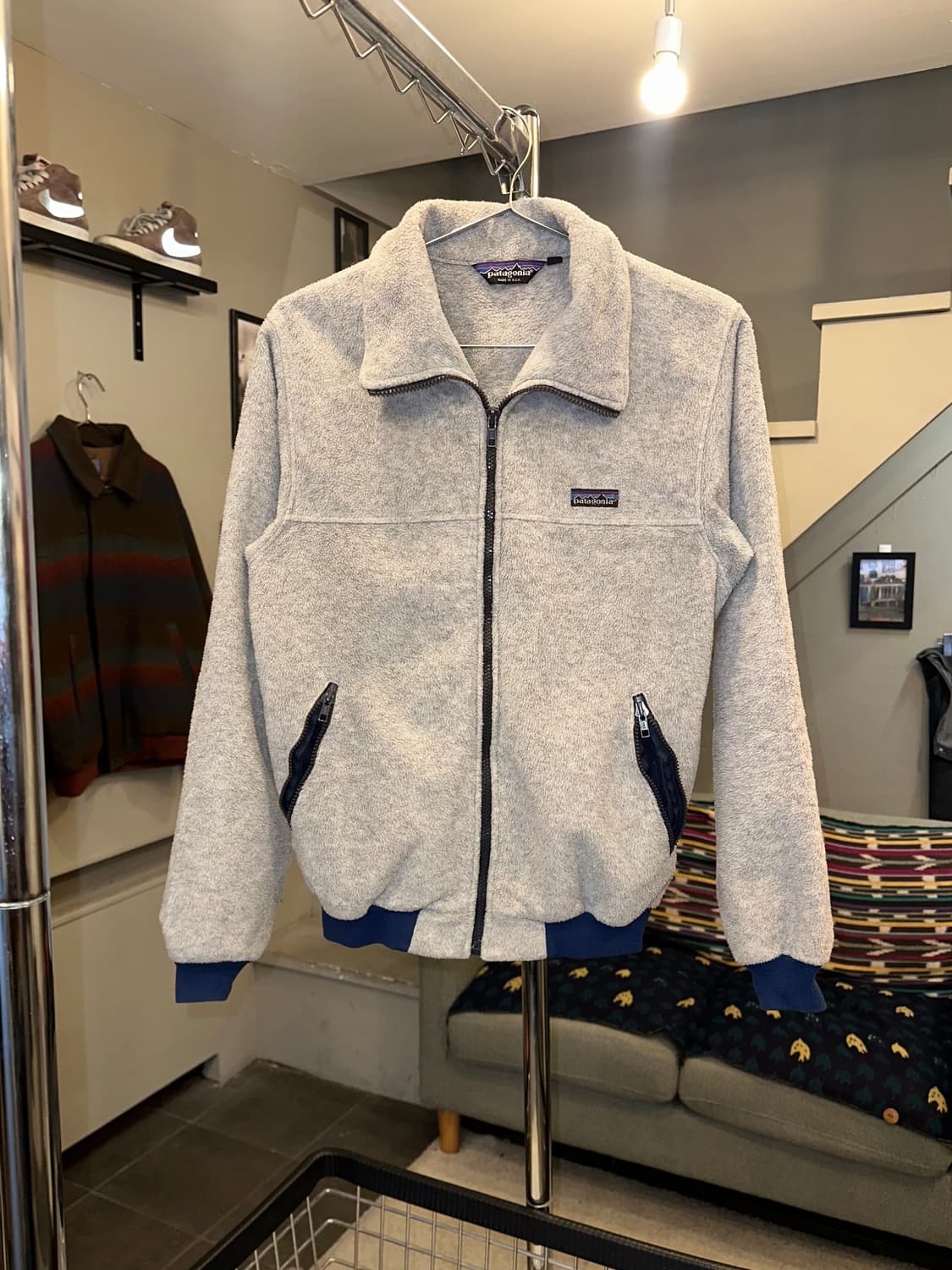 90‘s Patagonia grey pullover fleece  상품이미지3