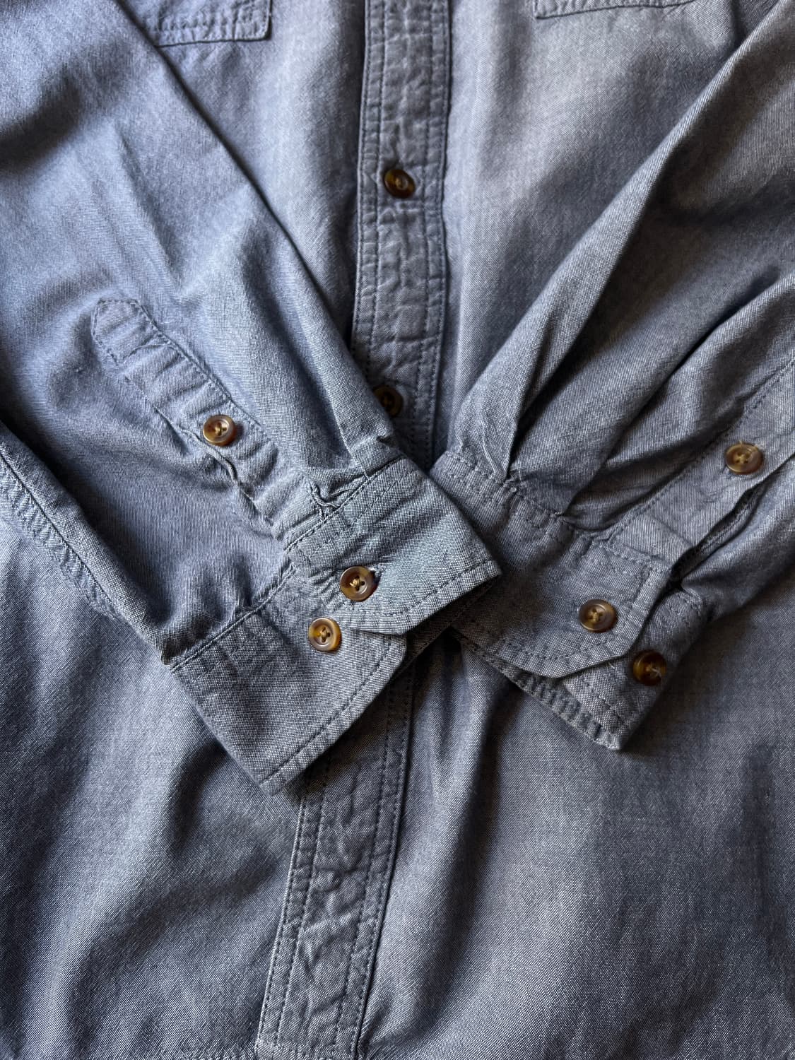 [XL]칼하트 USA 2포켓 샴브레이 워크 셔츠 상품이미지5