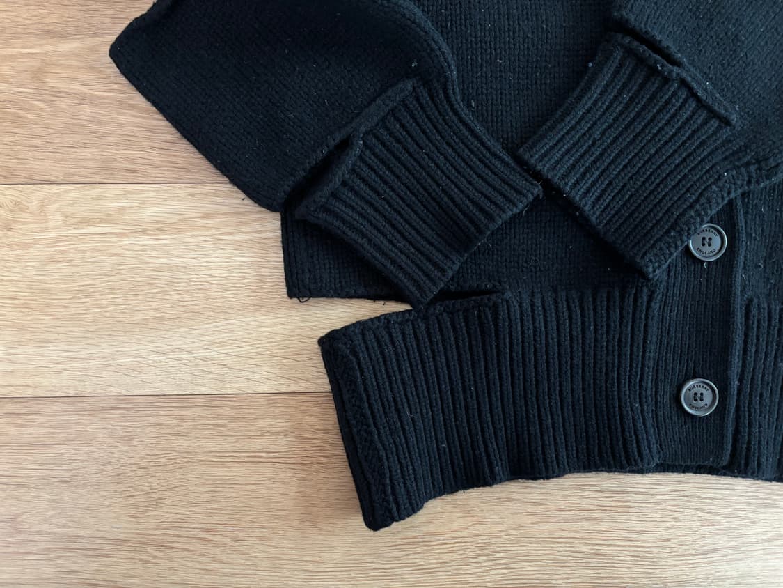 버버리 리카르도 티시 컬렉션 컷아웃 자카드 가디건 (XS) 상품이미지4