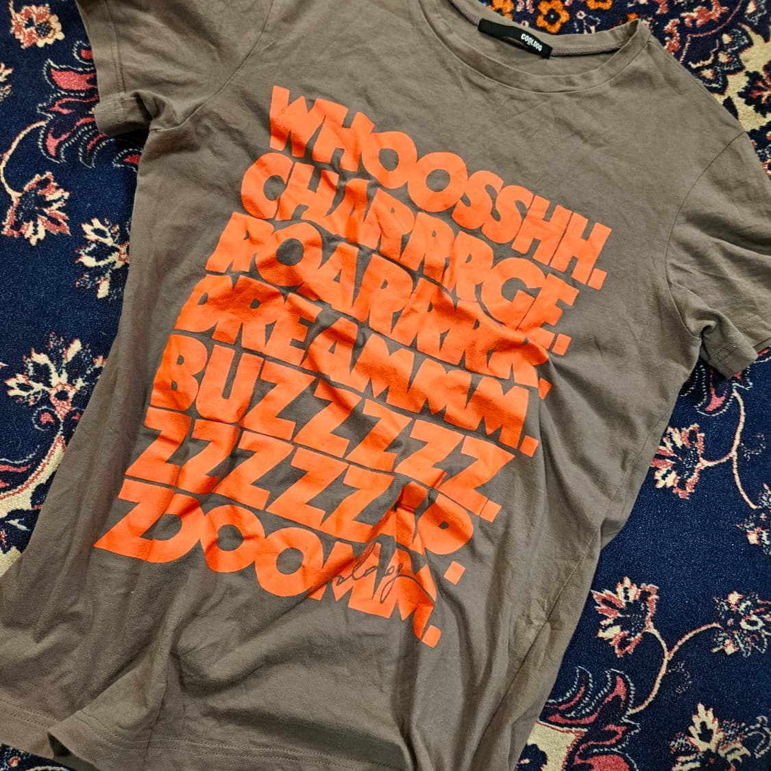 COOLDOG 00's Vintage Y2k 프린팅 슬림 반팔티셔츠 상품이미지2