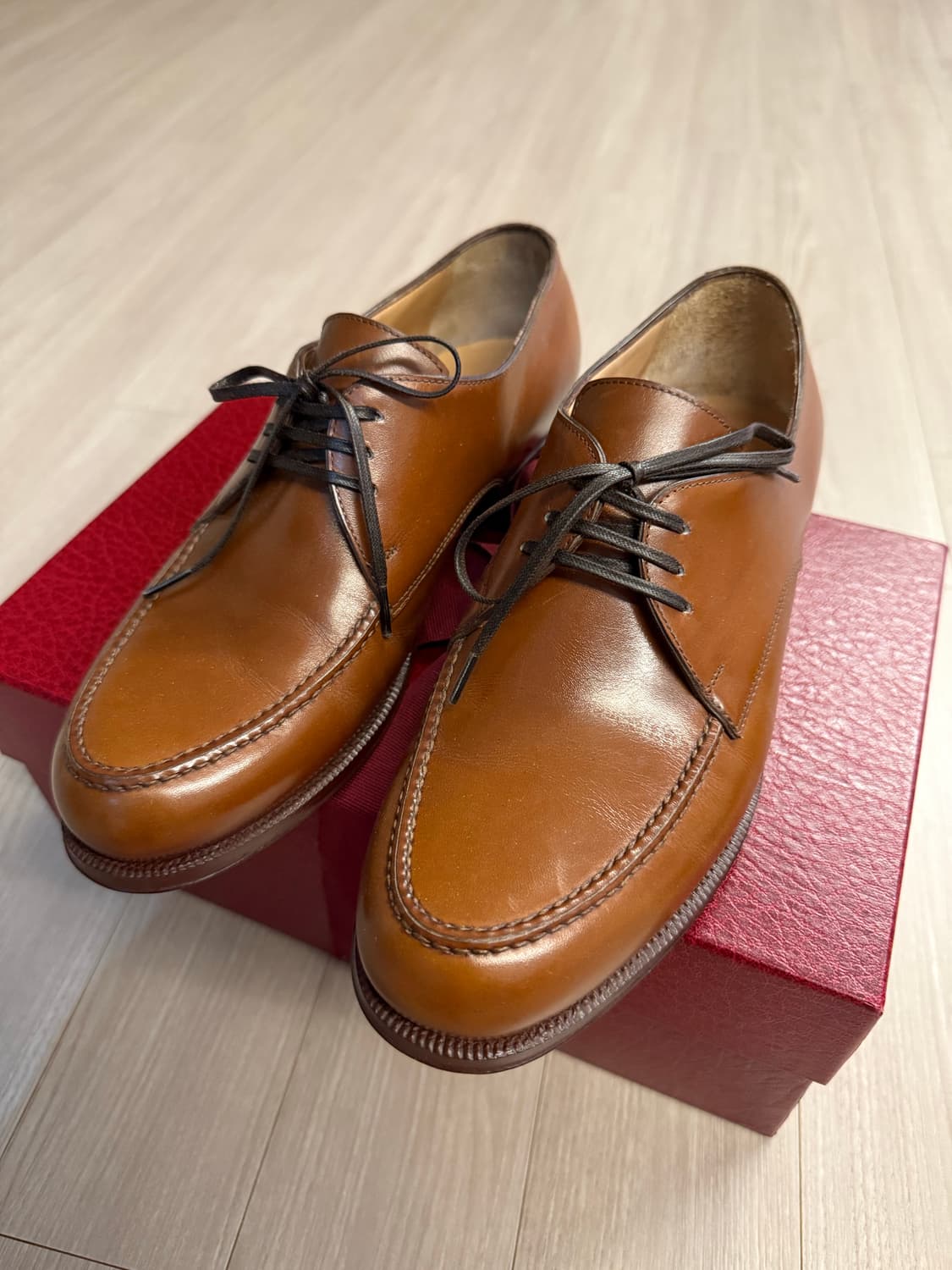 르유카스 모카 레더슈즈 상품이미지1