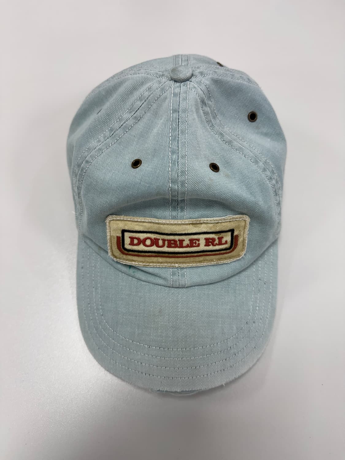 더블알엘 가먼트다이드 볼캡 / 라이트블루 상품이미지1