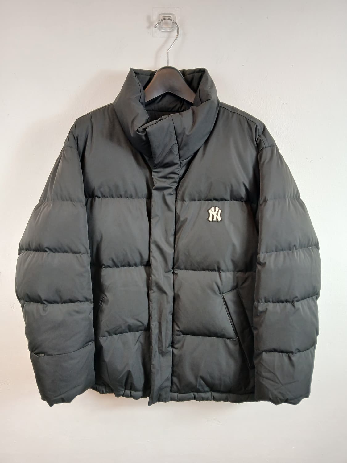 MLB NY 패딩 블랙 85 XS 새제품급 상품이미지3