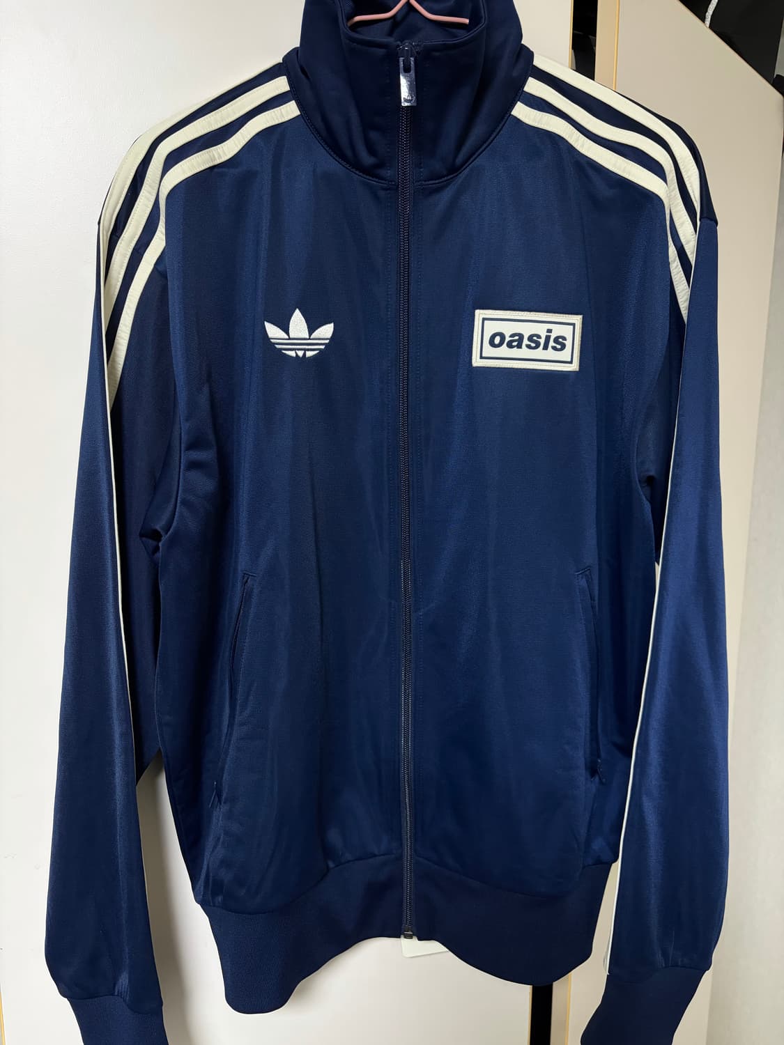 택o) 오아시스 아디다스 파이어버드 트랙탑 져지 나이트 인디고 네이비 상품이미지1