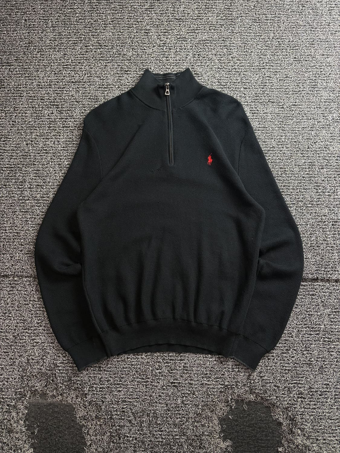 폴로 랄프로렌 포니로고 신형 반집업 니트 4016 상품이미지2