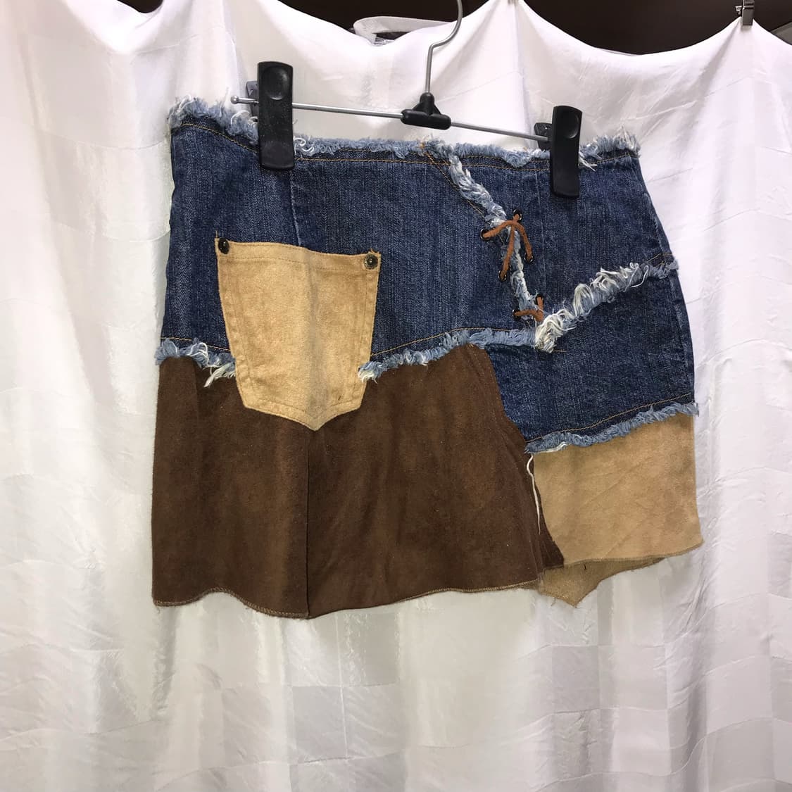JPN Vintage 갸루 웨스턴 데님 초미니스커트 상품이미지2