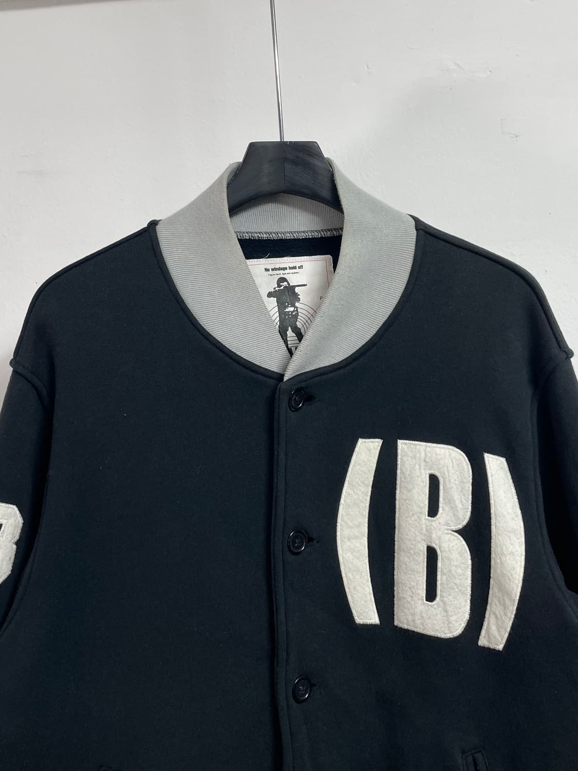 90s 베이프 스타 바시티 자켓 (on.297) 상품이미지2