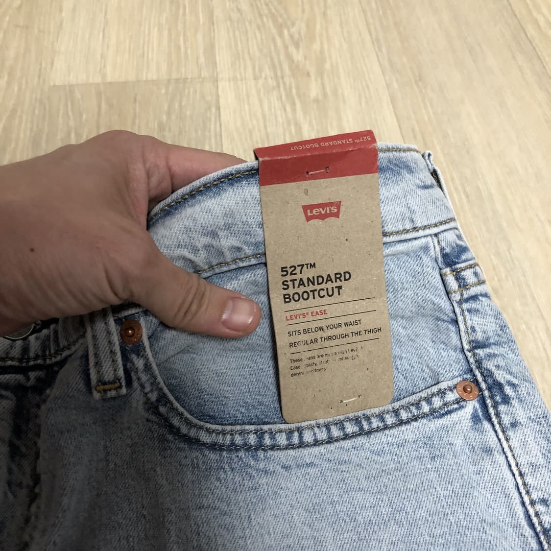 (36) 새상품 리바이스 Levi's 527 스탠다드 부츠컷 라이트 워시 상품이미지5