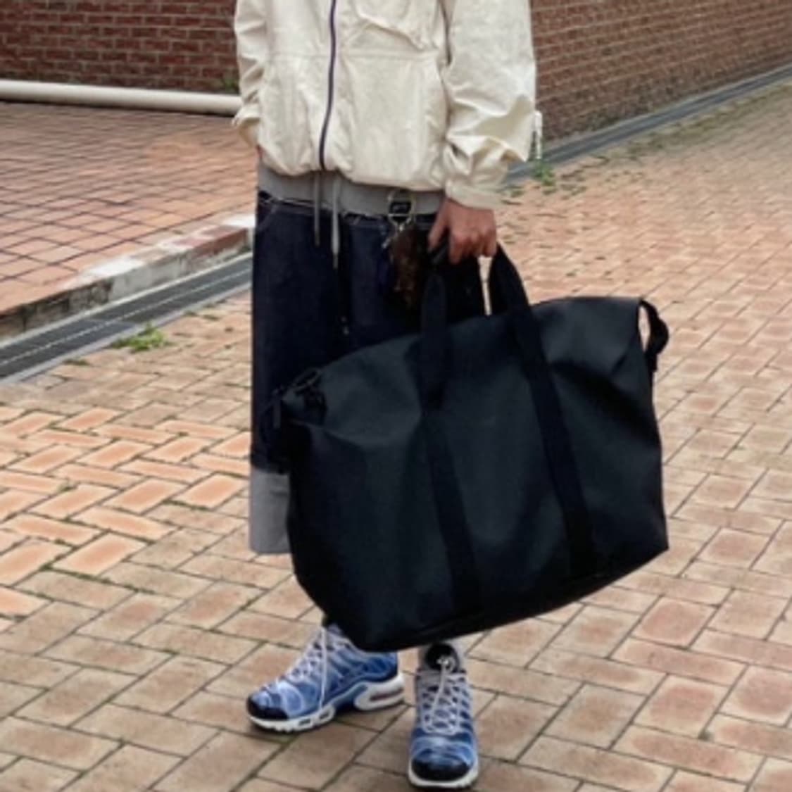 레인스 하일로 위캔트 보스턴 백 블랙 상품이미지3