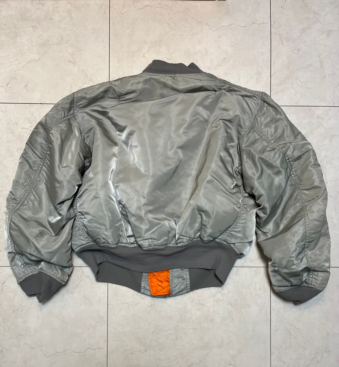 80's 알파 인더스트리 리버시블 ma-1 봄버 L 상품이미지2