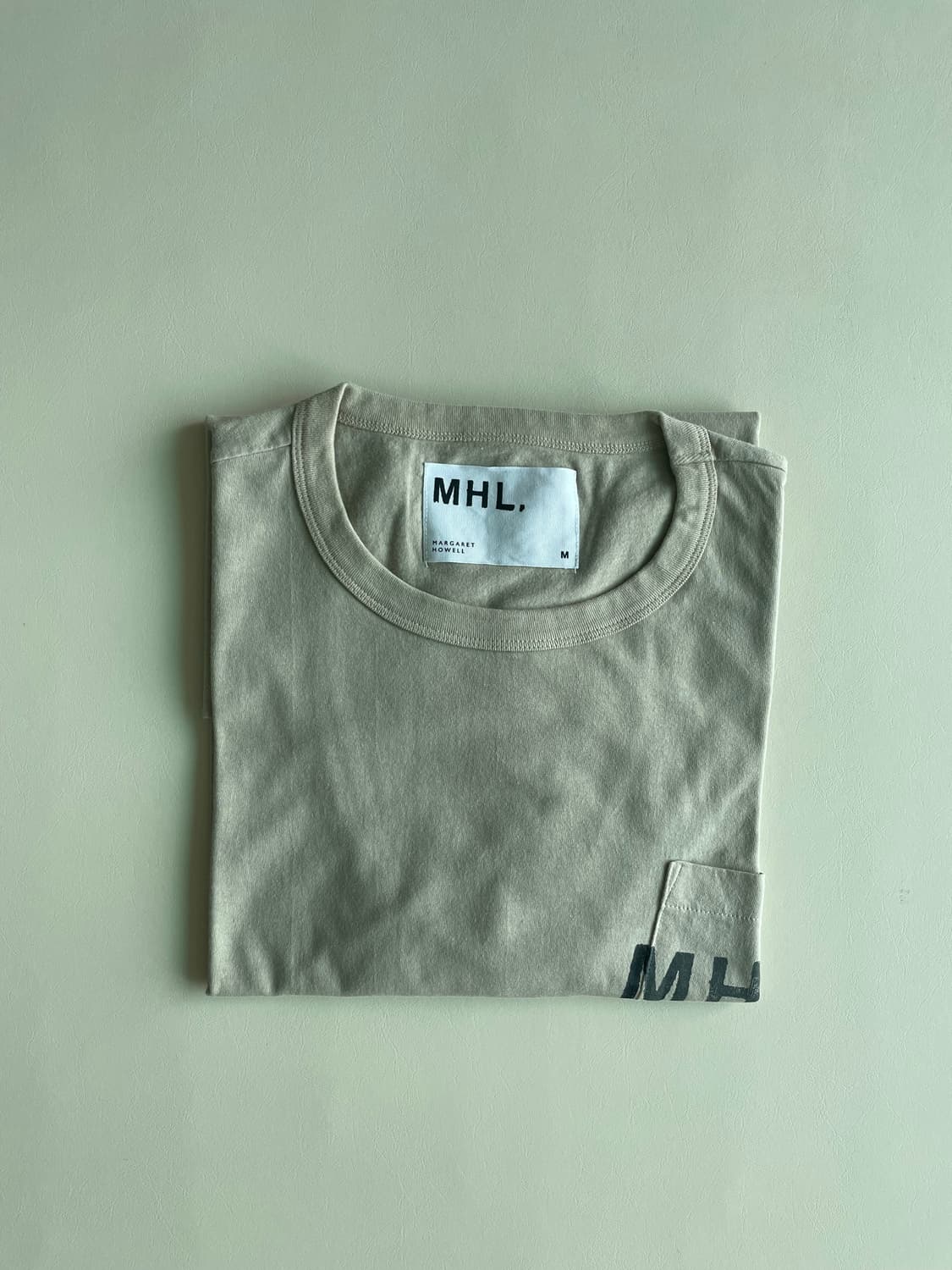 마가렛호웰 mhl 로고 프린팅 티셔츠 M사이즈 상품이미지2