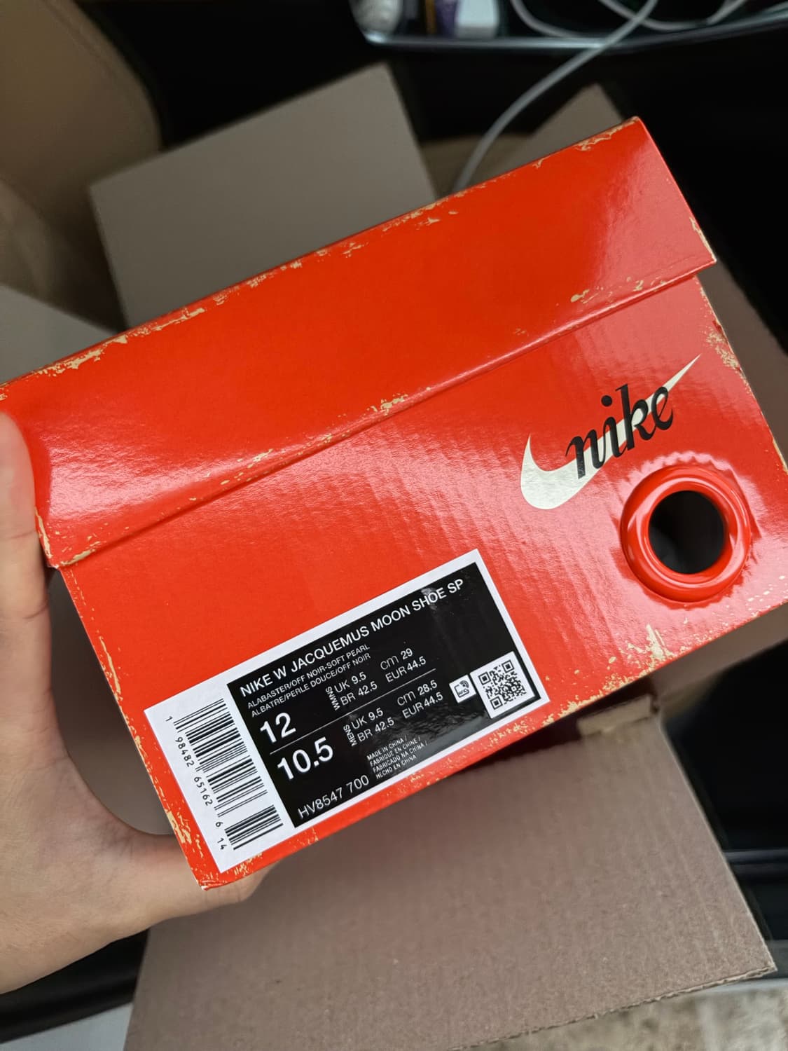 [290 US W12 M10.5] 자크뮈스 나이키 문슈즈 화이트 상품이미지1