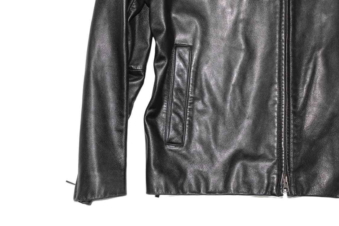 1990s BananaRepublic 바나나리퍼블릭 카우하이드 레더 자켓 상품이미지3