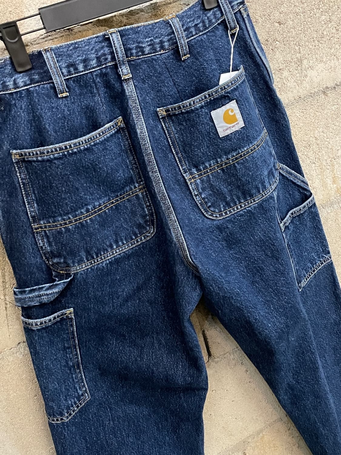 칼하트 윕 싱글니 카펜터 데님 팬츠 상품이미지5
