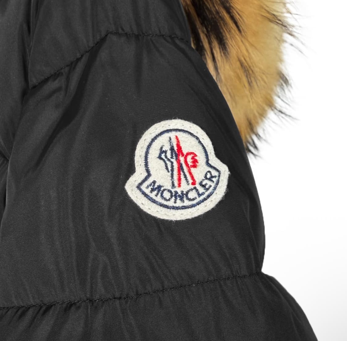 [0사이즈] 몽클레어 여성 클로에 라쿤 퍼 롱패딩 자켓 블랙 상품이미지5