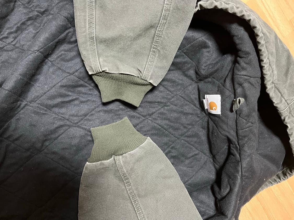 칼하트 J130 mos 모스그린 (19년도 마지막 생산제품) 상품이미지5