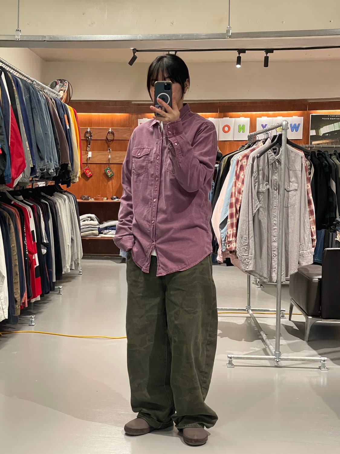 빈티지 워크 셔츠   상품이미지4