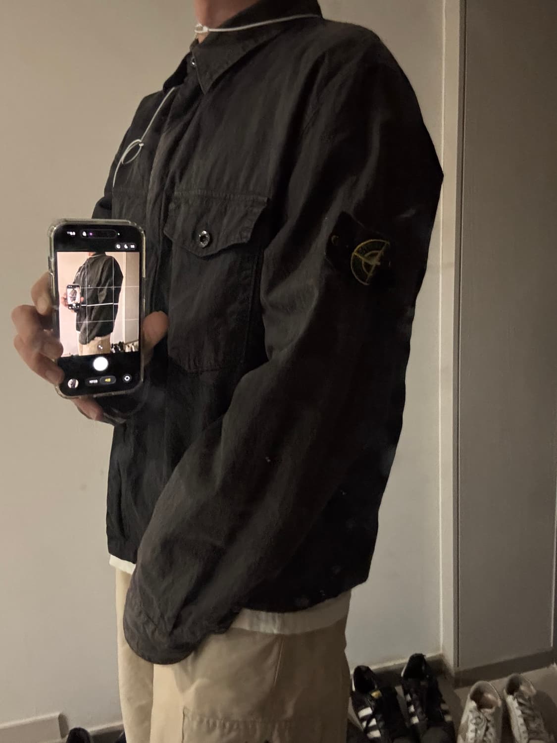 스톤아일랜드 가먼트 00s 자켓 상품이미지1