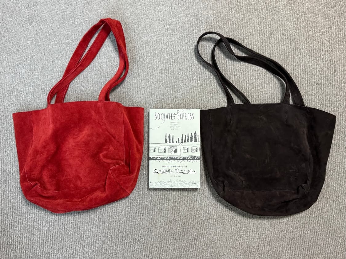 이탈리아 피렌체 스웨이드 에코백 상품이미지5