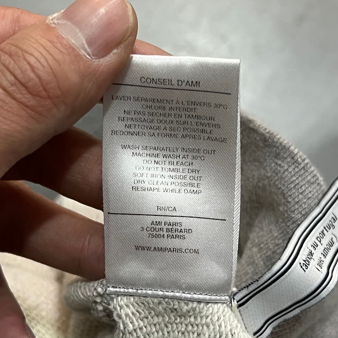  아미 빅로고 맨투맨 y14429 상품이미지7