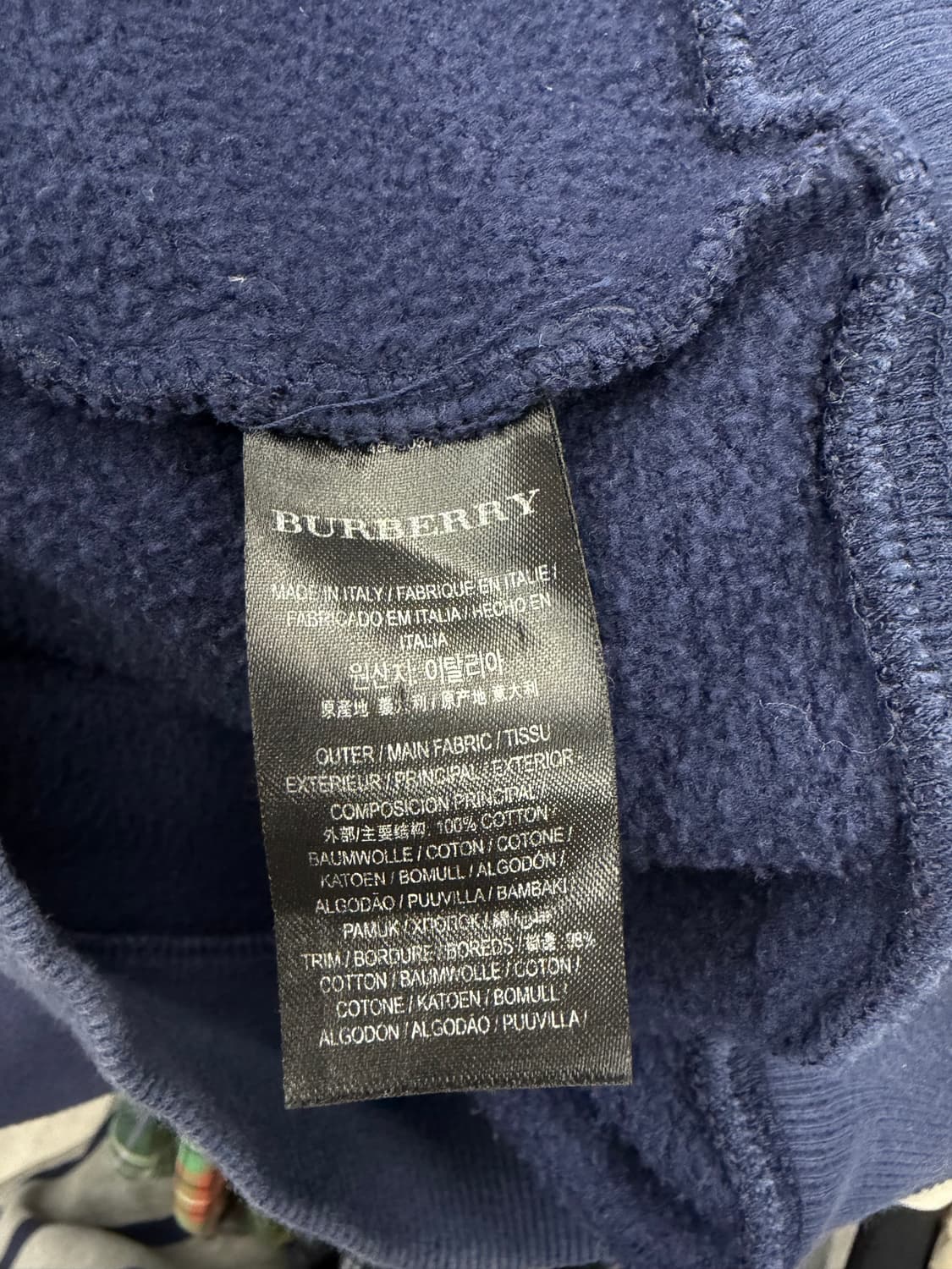90s 버버리 기마로고 스웻셔츠 상품이미지7