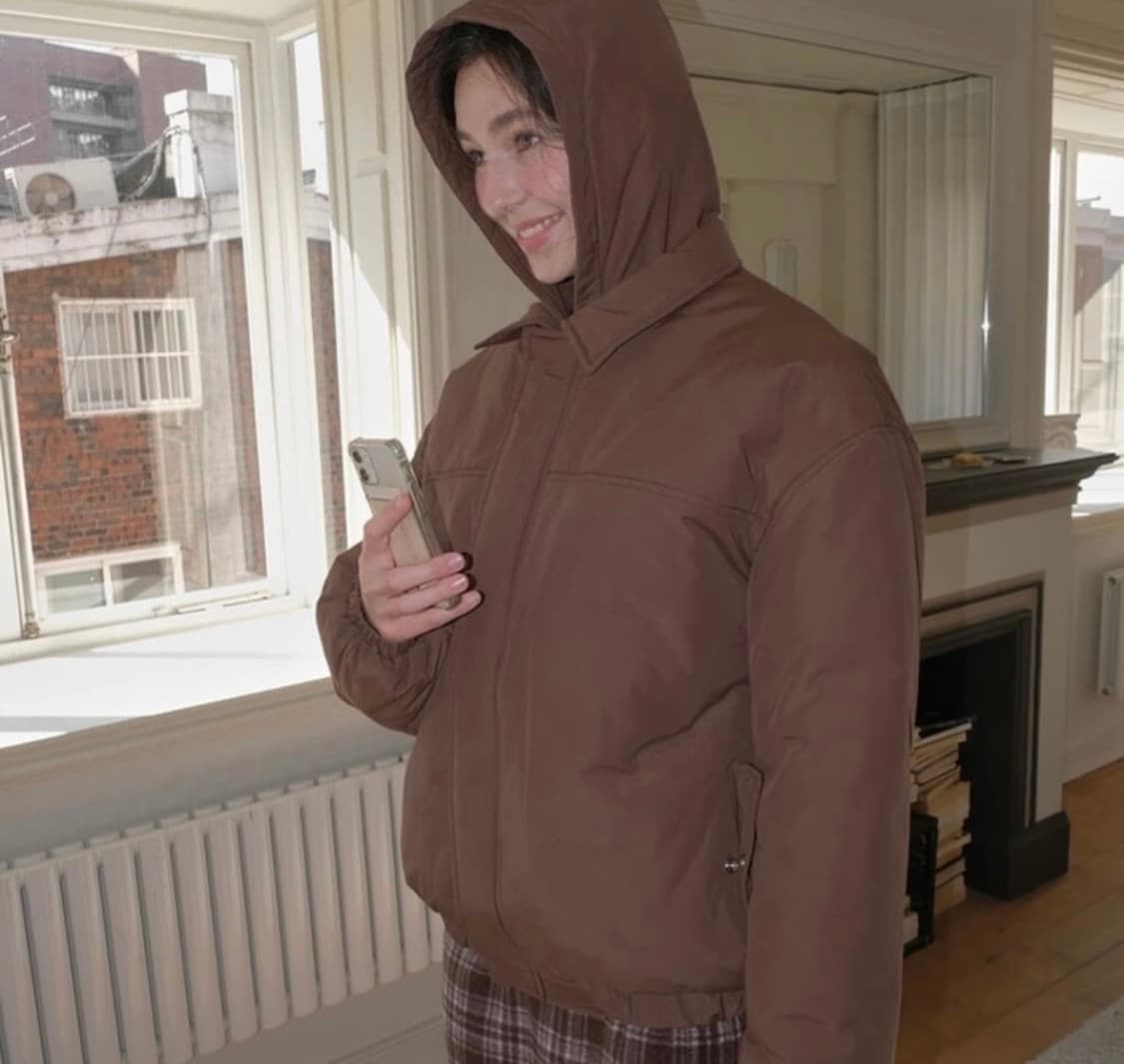 페스토 패딩 브라운 상품이미지2