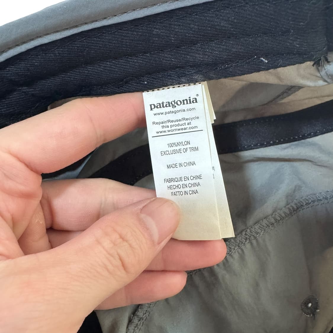 파타고니아 올리브 카키 나일론 캠프캡 상품이미지5