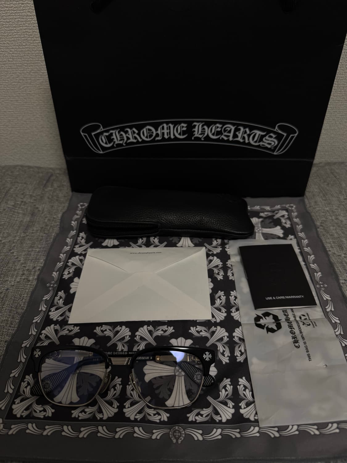 크롬하츠 보넨노이슈어2 블랙 실버 상품이미지1