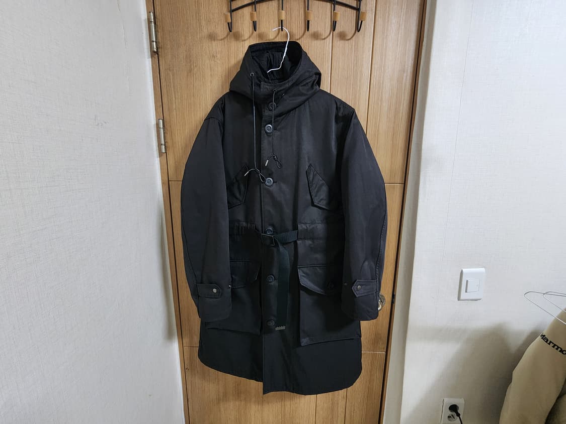 (M)유니폼브릿지 야상 코트 내피포함 블랙 상품이미지1