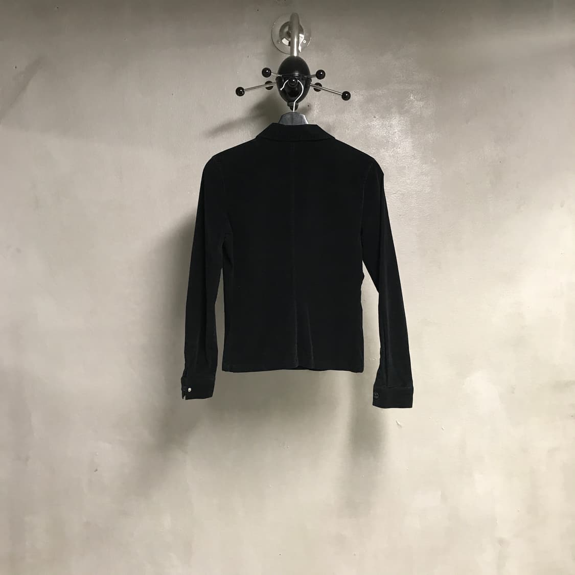 베르사체 스웨이드 자켓 블랙 40(W) 상품이미지5