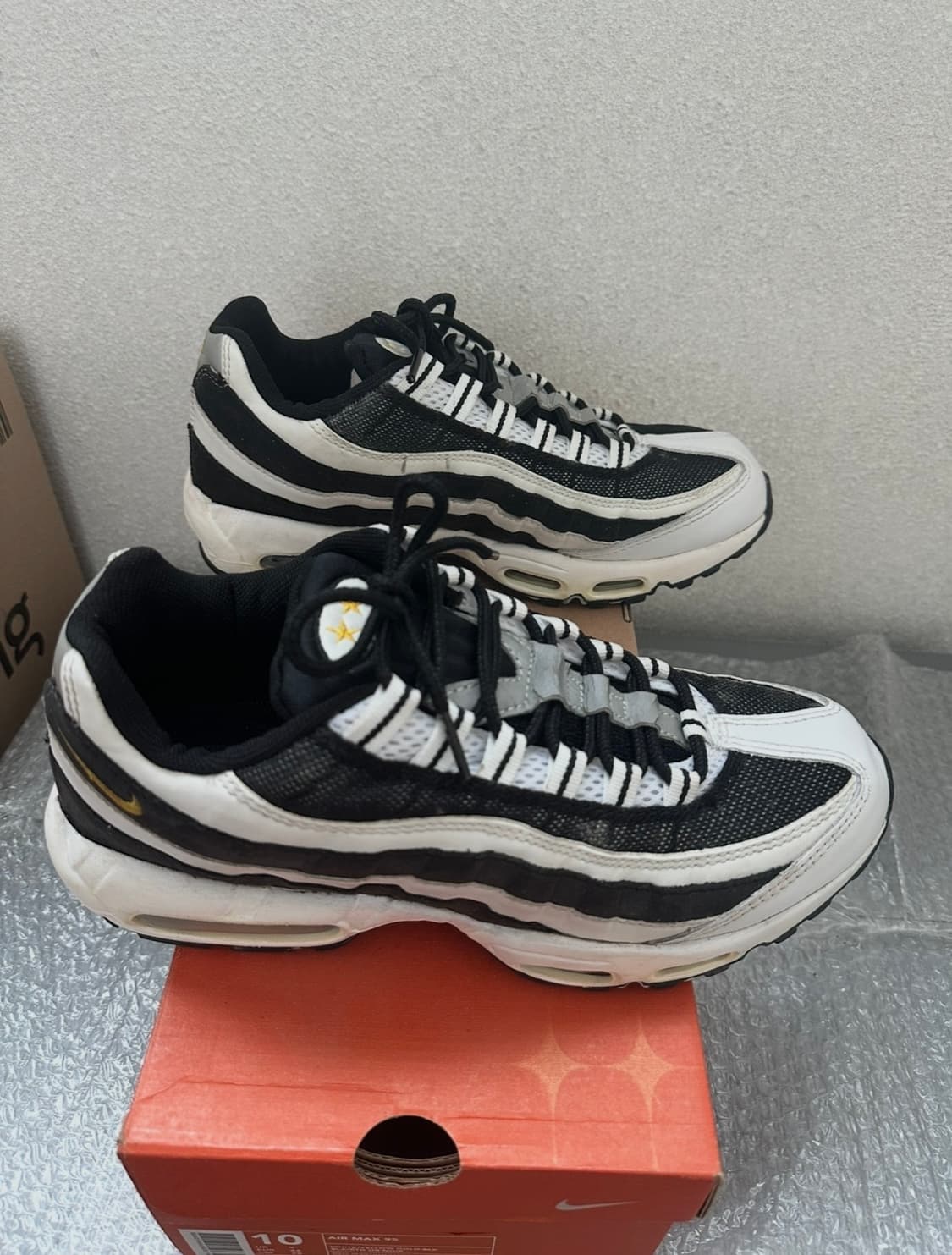 나이키 맥스95 유벤투스 280(2003년발매) 솔스왑된 새제품 상품이미지4