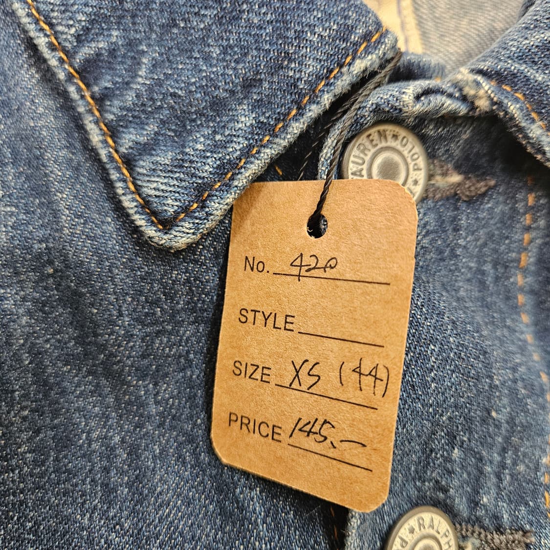 폴로 보이즈 성조기 트러커 자켓 상품이미지6