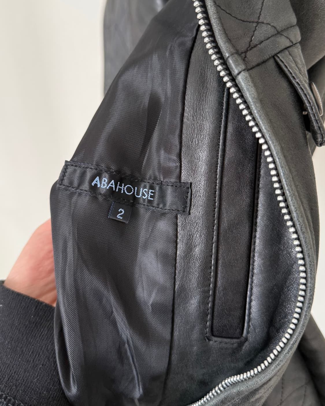 Abahouse 양가죽 자켓 상품이미지6