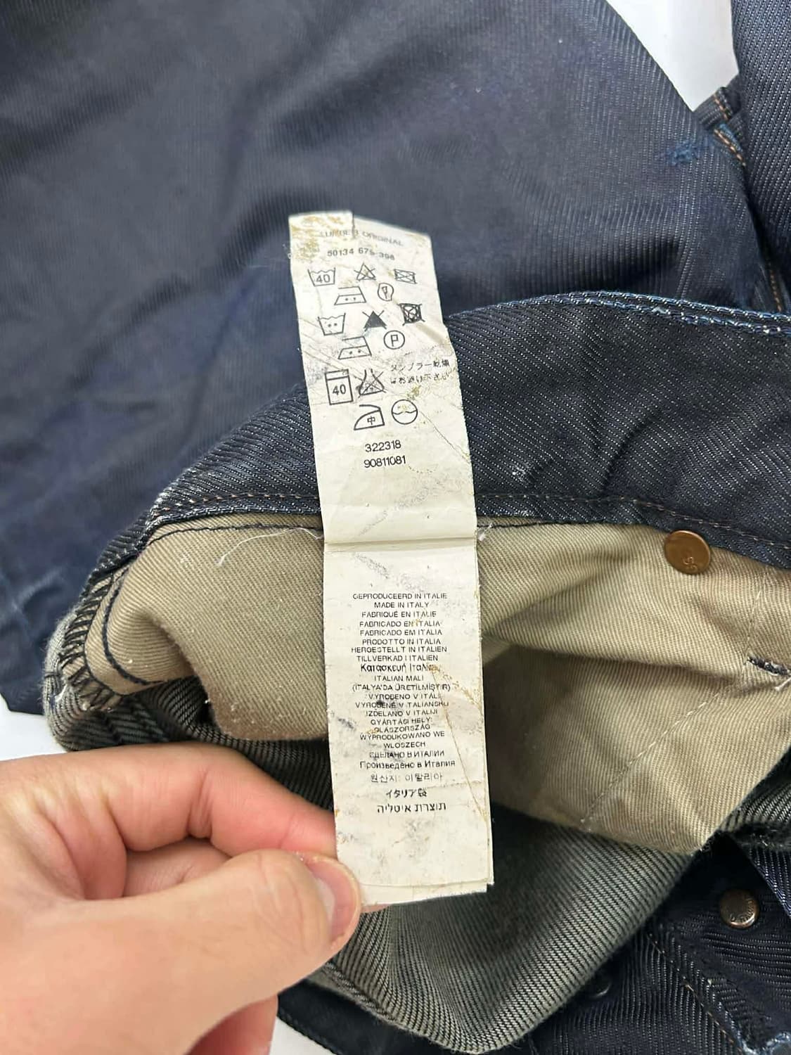 [32] 지스타 로우 스트레이트 핏 데님 팬츠 상품이미지6