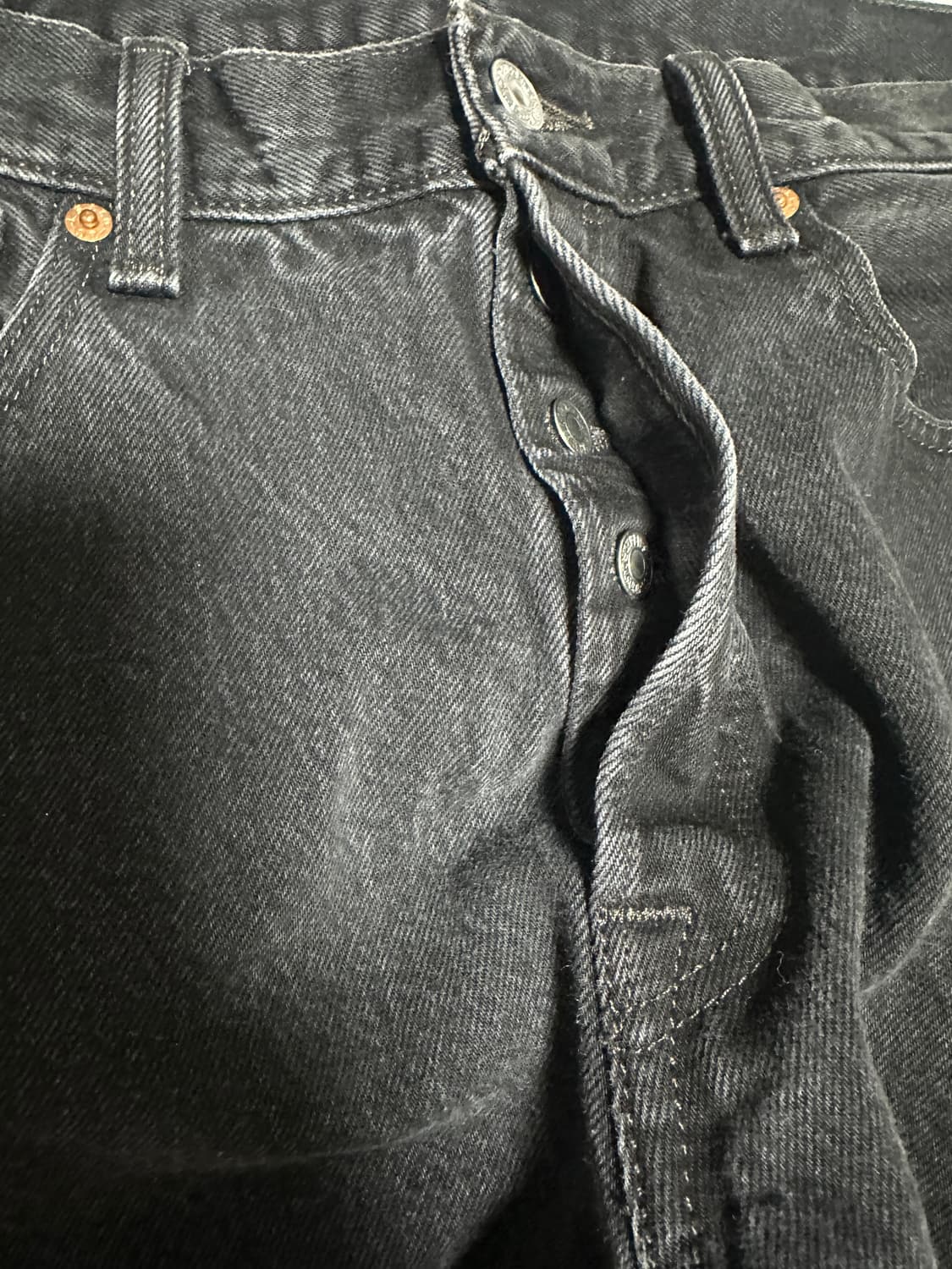 리바이스 501 블랙 34/32 상품이미지3