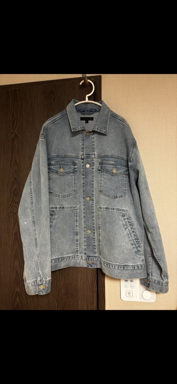 유니클로 데님 청자켓 트러커 XL 상품이미지1